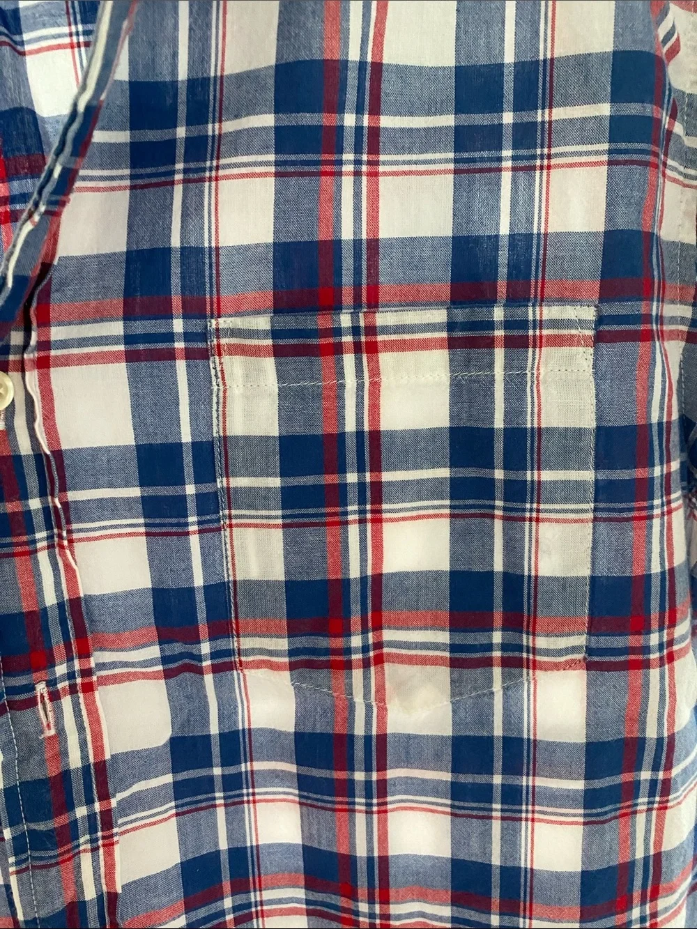J CREW Button Down Short Sleeve Shirt